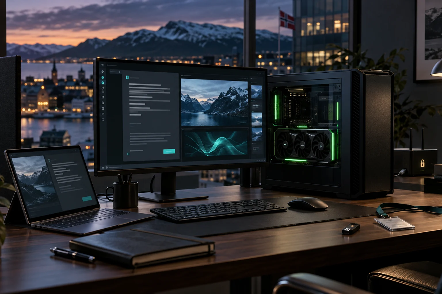 Perplexity Portable på Windows: 24 GB VRAM og Qwen 3.8 lokalt